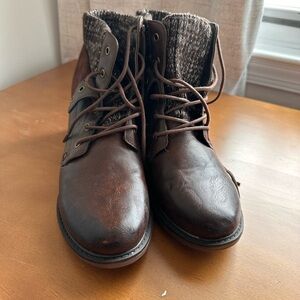 Women’s Brown faux Leather Boots